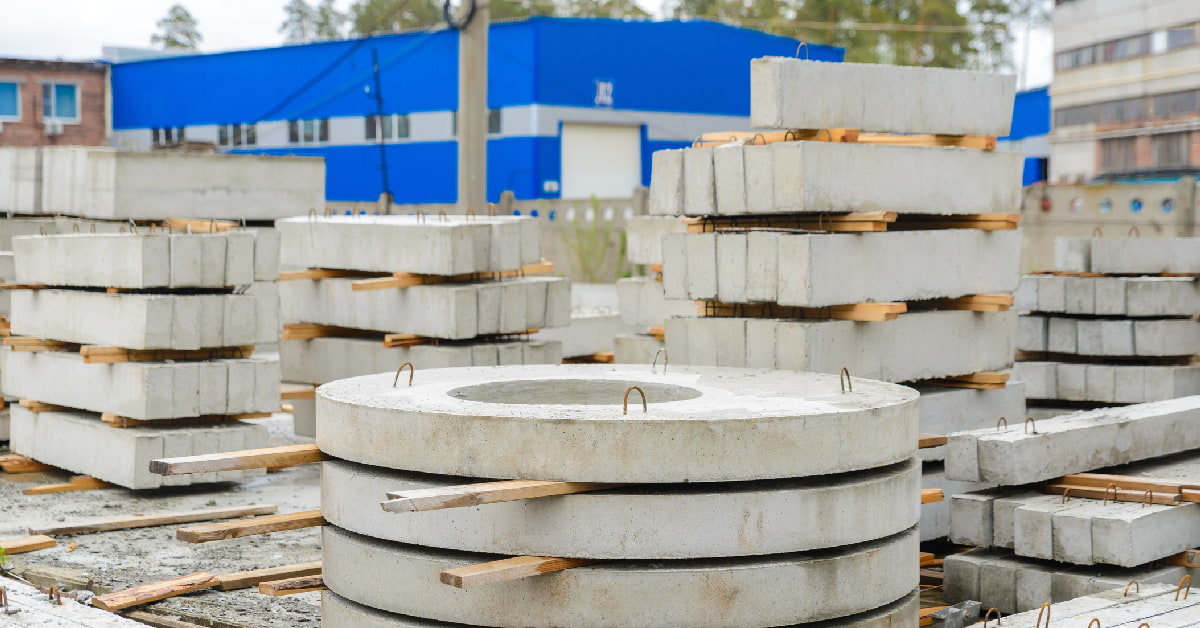 concrete industrial building materials