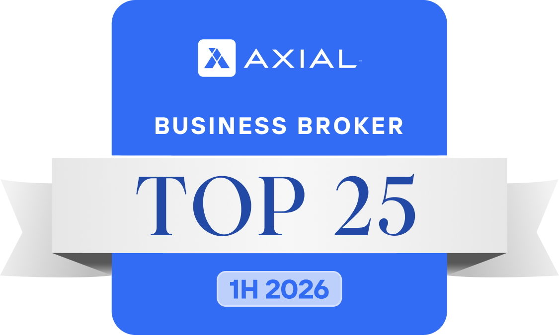 Axial Business Broker Top 25 Badge